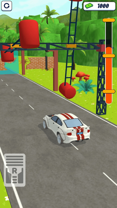 汽车碰撞挑战游戏