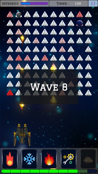 空间打击入侵力量游戏