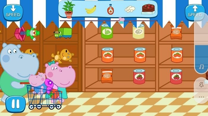 小小宝宝逛超市游戏