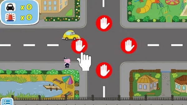 河马佩奇当警察游戏