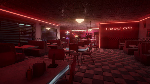 午夜披萨店中文版