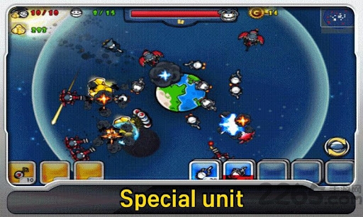 卡通防御太空战争手机版