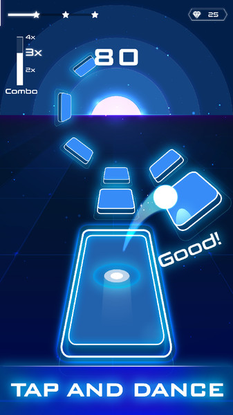 跳舞音乐球游戏