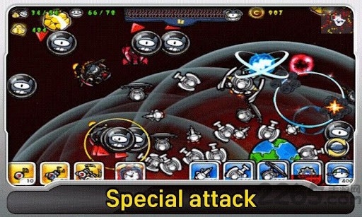 卡通防御太空战争手机版