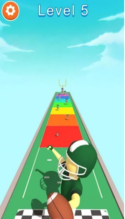 橄榄球运动跑酷游戏