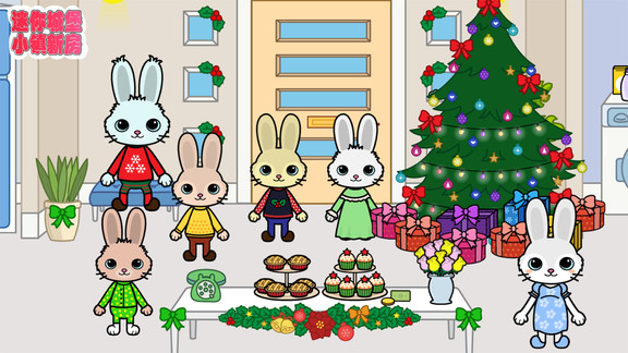 迷你城堡小镇新房游戏