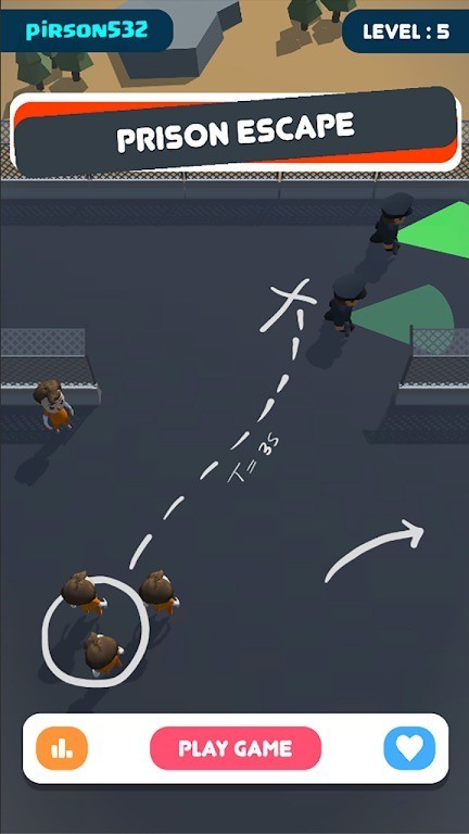 越狱逃脱行动游戏(heist escape)
