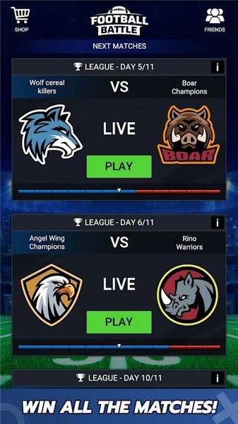 橄榄球战斗游戏