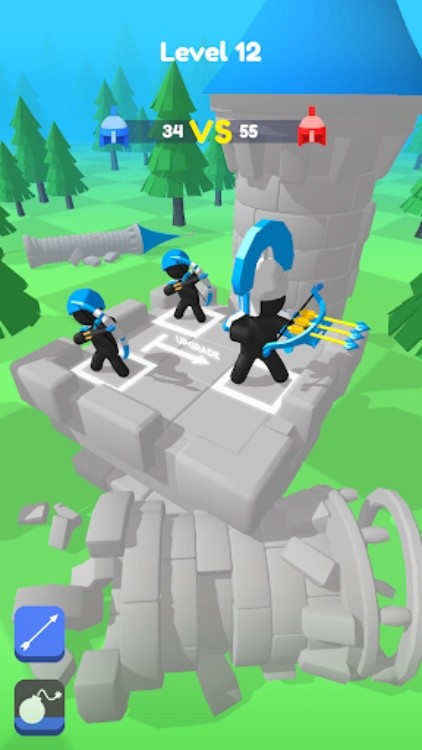 融合弓箭手城堡防卫战最新版(merge archers)