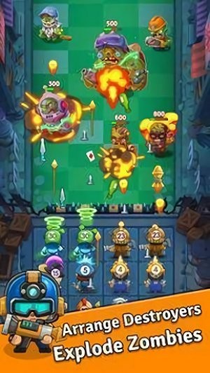 僵尸破坏者合并游戏(zombie destroyer)