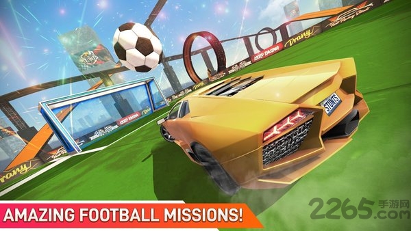 汽车特技比赛超级坡道游戏下载