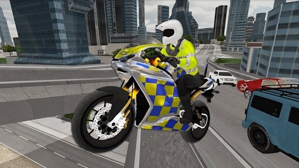 警察摩托车模拟器3d最新版