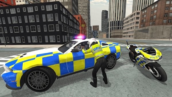 警察摩托车模拟器3d最新版